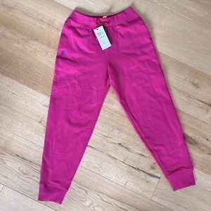 Polo Ralph Lauren pink fleece sweats / jogger NWT size M (8-10)